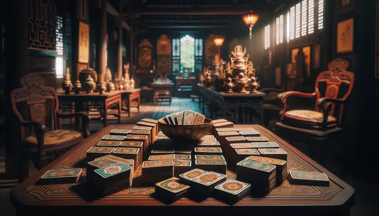 bộ thẻ Tam Cúc truyền thống