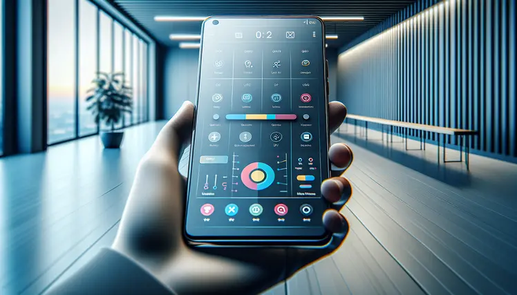 Giao diện của App THABET trên điện thoại