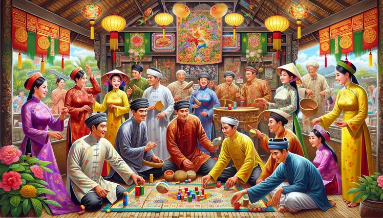 Xóc Đĩa - Trò chơi dân gian